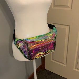 Iridescent Fanny pack! Bring the 80’s back!